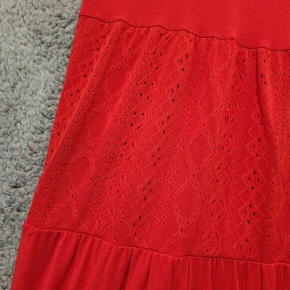 Matilda Jane Enchanted Garden Bellewood Knit and Eyelet Dress Sz M #33671D - Picture 5 of 7